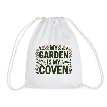 Certified Clinical Botanical Specialist Apparel  - Drawstring Bag - white - Front