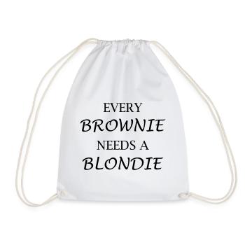 Brownie - Sac de sport léger - blanc - Devant