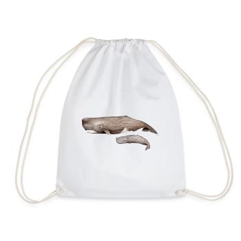 Cachalot - Cachalot - cachalots - Sac de sport léger - blanc - Devant