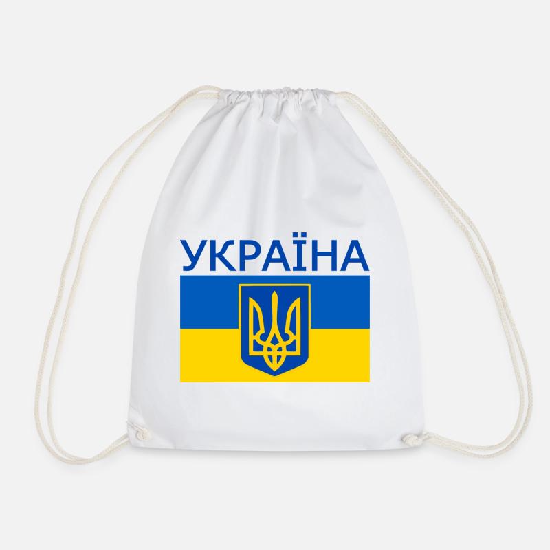 Ukraine - Turnbeutel - Weiß