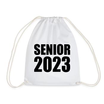 Senior 2023 - Turnbeutel - Weiß - Vorne