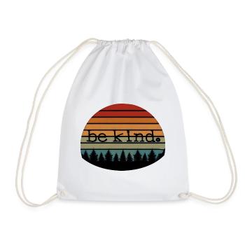 etre gentil - Sac de sport léger - blanc - Devant