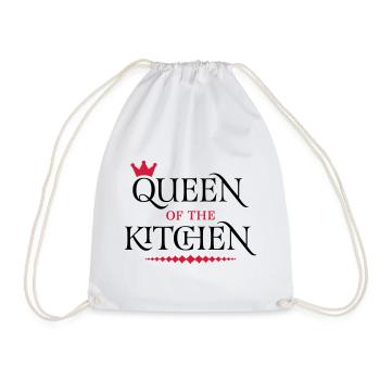 Queen of the Kitchen - Turnbeutel - Weiß - Vorne