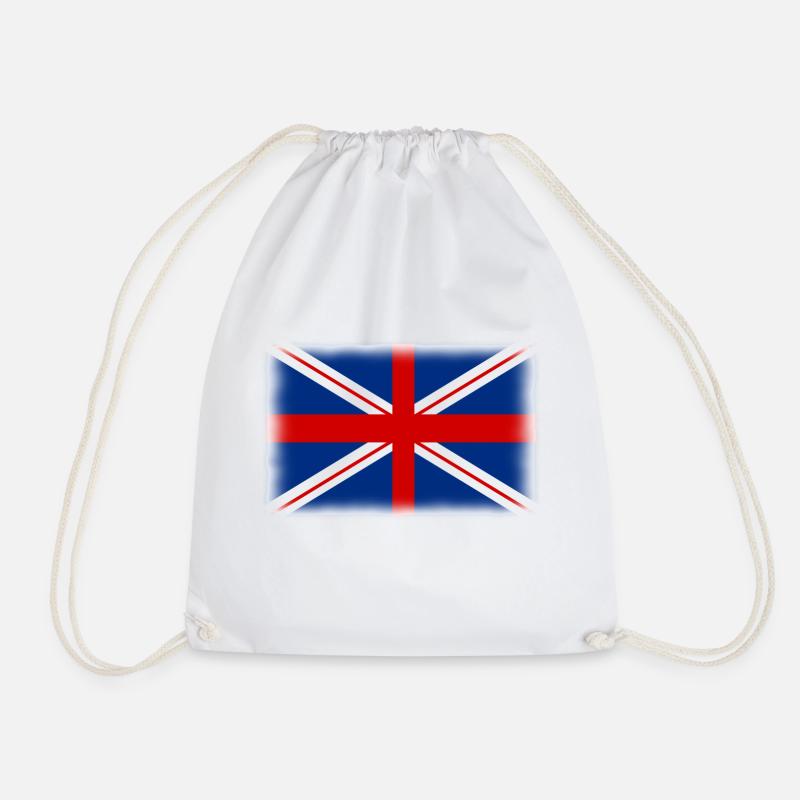 drapeau anglais - Turnbeutel - Weiß