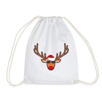 renne - Sac de sport léger - blanc - Devant