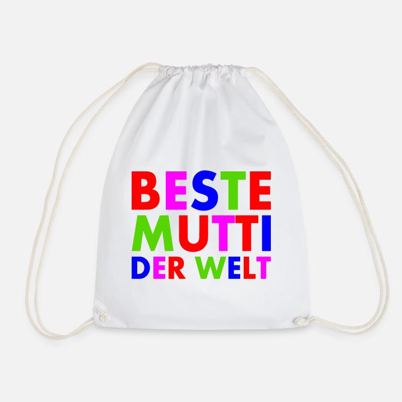 Beste mutti der welt - Turnbeutel - Weiß