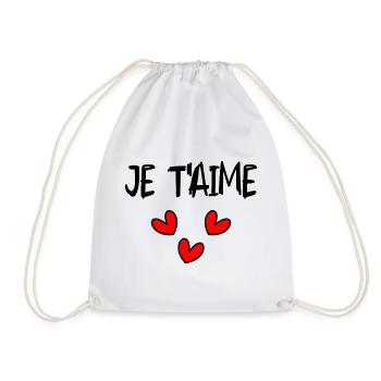 WEDDING. BRIDE-TO-BE. Bachelorette party. TEAM. TEAM MARIEE - Drawstring Bag - white - Front