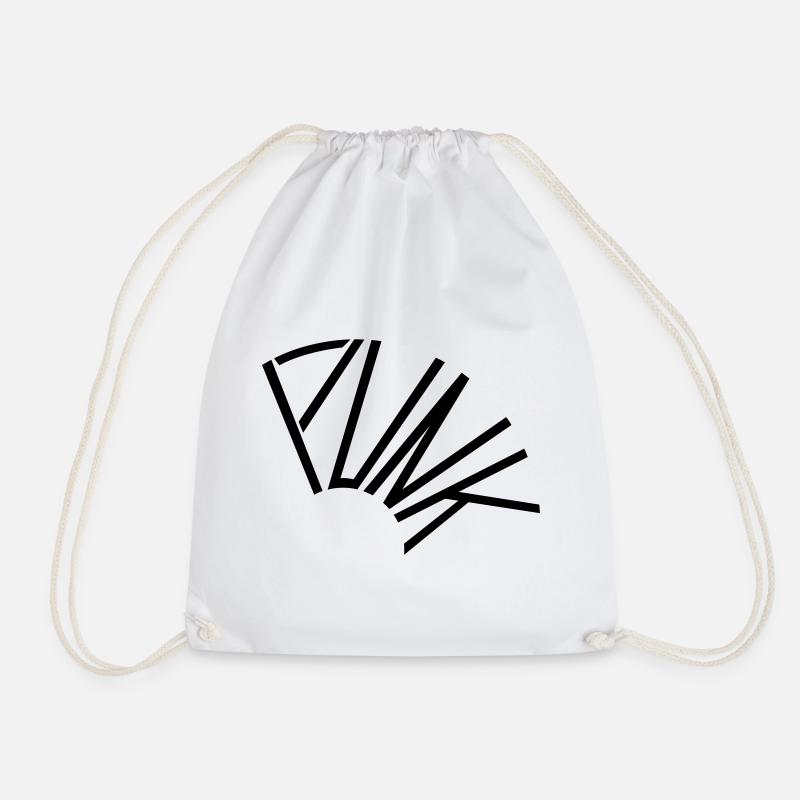 punk - Sac de sport léger - blanc