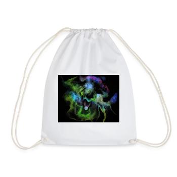 Orbe de la Nébuleuse de Fumée Cosmique - Sac de sport léger - blanc - Devant