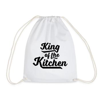 cooking - Drawstring Bag - white - Front