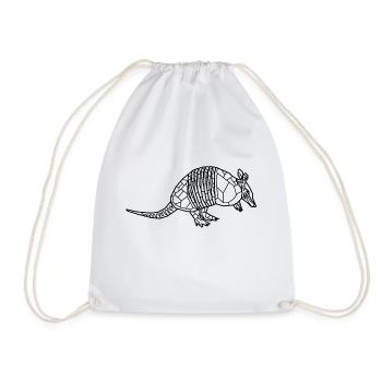 tatou - Sac de sport léger - blanc - Devant