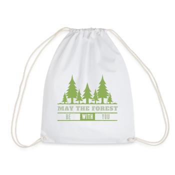 Forest Ranger Forest Bûcheron Tann Nature Cadeau - Sac de sport léger - blanc - Devant