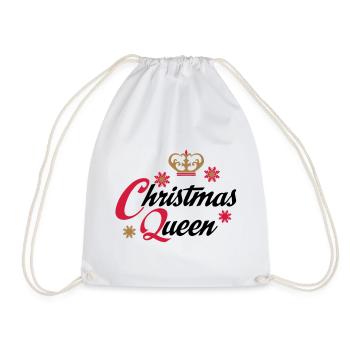 christmas queen - Turnbeutel - Weiß - Vorne