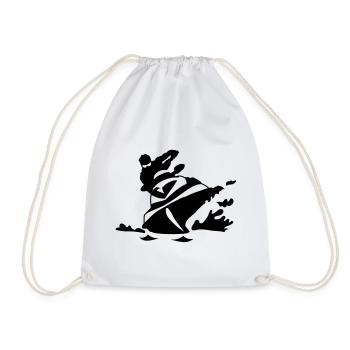 jetski - Sac de sport léger - blanc - Devant