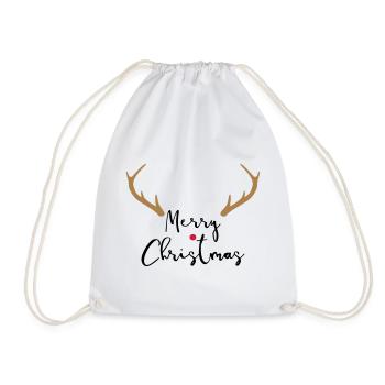 Merry Christmas Bois I Noël - Sac de sport léger - blanc - Devant