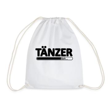Tänzer // Tänzerin // Tanz // Jazzdance Breakdance - Turnbeutel - Weiß - Vorne