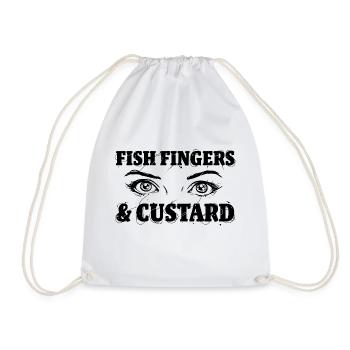 Fish Fingers - Turnbeutel - Weiß - Vorne