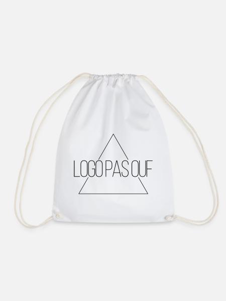 Logo pas ouf - Mais rigolo - Sac de sport léger - blanc