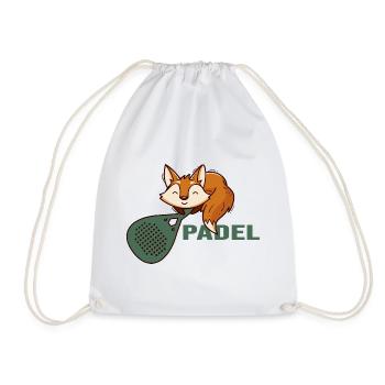 padel padeltennis-fuchs - Turnbeutel - Weiß - Vorne
