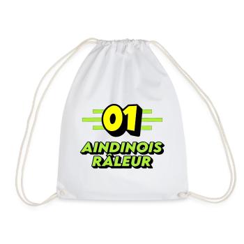 Aindinois râleur - Sac de sport léger - blanc - Devant