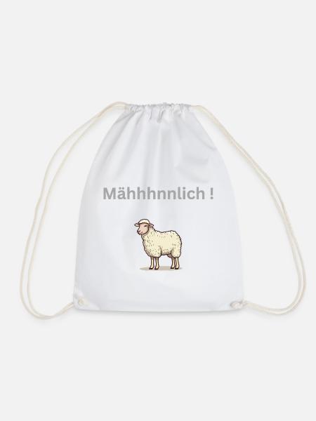 Mähhhhhhh - Turnbeutel - Weiß