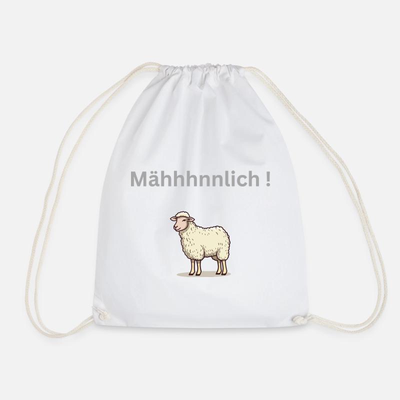 Mähhhhhhh - Turnbeutel - Weiß