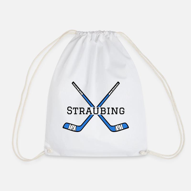 Eishockey Straubing - Turnbeutel - Weiß