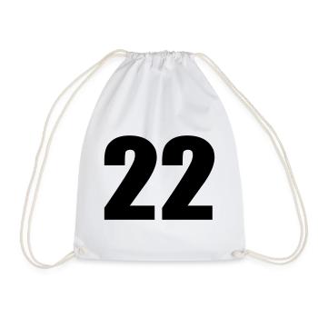 22 - Sac de sport léger - blanc - Devant