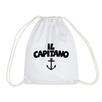 Il Capitano Anchora - Drawstring Bag - white - Front