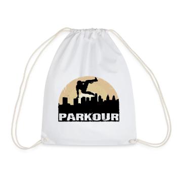 Parkour - Sac de sport léger - blanc - Devant