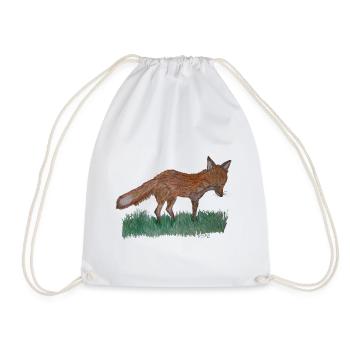 I'm just a fox - Drawstring Bag - white - Front
