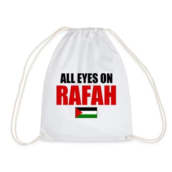 all eyes on rafah - Sac de sport léger - blanc - Devant
