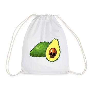 Crâne d'avocat - Sac de sport léger - blanc - Devant