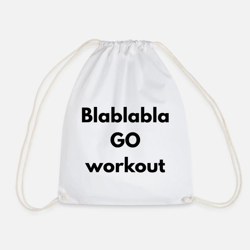 BLABLABLA go workout - Sac de sport léger - blanc