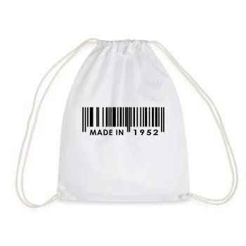 Anniversaire 1952 - Sac de sport léger - blanc - Devant
