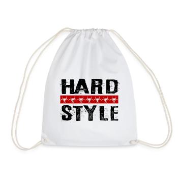 Hardstyle Rave - Sac de sport léger - blanc - Devant