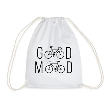 Cyclisme - Bonne humeur - Sac de sport léger - blanc - Devant