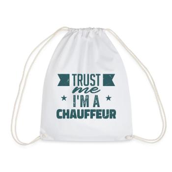 Car Driver | Gift Driver - Drawstring Bag - white - Front