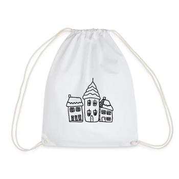 Ma fréquence hivernale à la maison froide - Sac de sport léger - blanc - Devant