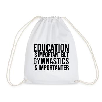 Gymnastique Gymnastique Gymnastique - Sac de sport léger - blanc - Devant
