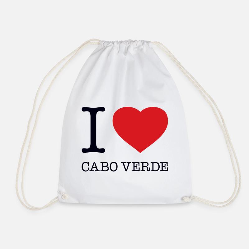 J’adore le Cap-Vert - Sac de sport léger - blanc