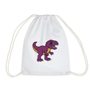 Dino - Sac de sport léger - blanc - Devant
