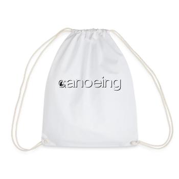 canoeing emboss - Sac de sport léger - blanc - Devant