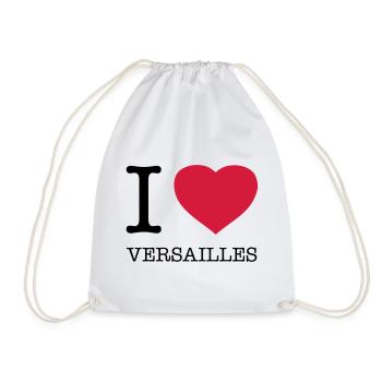 I LOVE VERSAILLES - Turnbeutel - Weiß - Vorne