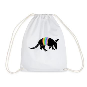 tatou tatou paresse - Sac de sport léger - blanc - Devant