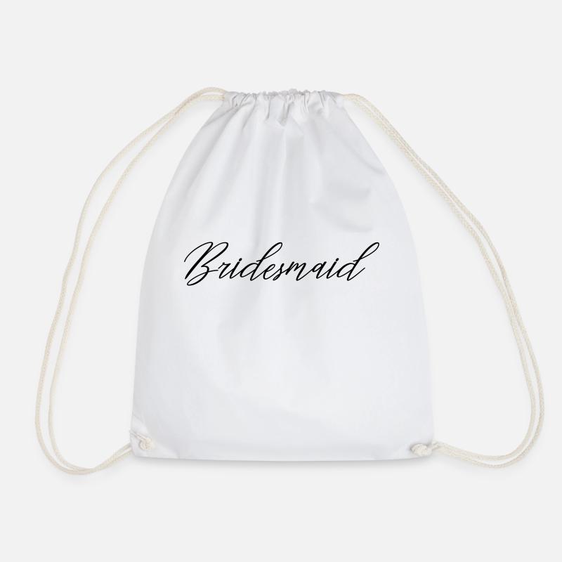 Bridesmaid - Turnbeutel - Weiß