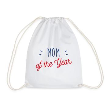 Mom of the year - Sac de sport léger - blanc - Devant