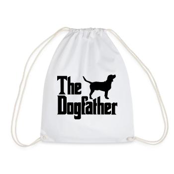 Dad Dad Dog Father Dogs Pets - Drawstring Bag - white - Front