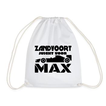 Zandvoort jubelt Max. Speed Rennen # - Turnbeutel - Weiß - Vorne