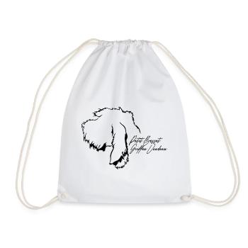 PETIT BASSET GRIFFON VENDEEN Profil Chiens Wilsigns - Sac de sport léger - blanc - Devant